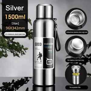 Cold Thermal Thermos Tumbler Stainless Steel Insulated Tea Coffee Water Bottle