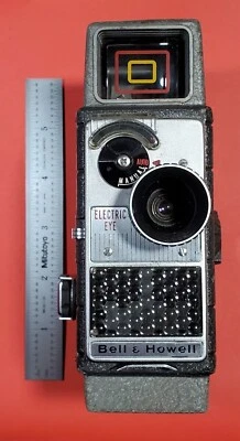 Cámara fotográfica Bell & Howell Electric Eye de 10 mm de colección f/1,9 película - Funciona Foto 1 de 4