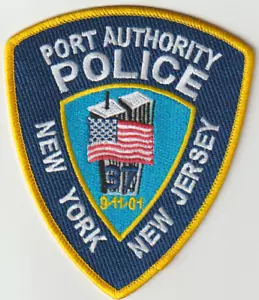Parche de la Autoridad Portuaria de Nueva York Nueva J 9-11-01 enviado desde Australia - Imagen 1 de 1