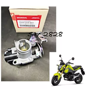 Throttle body ass’y HONDA GROM MSX SF125 2016-2020 GENUINE OEM - Foto 1 di 3