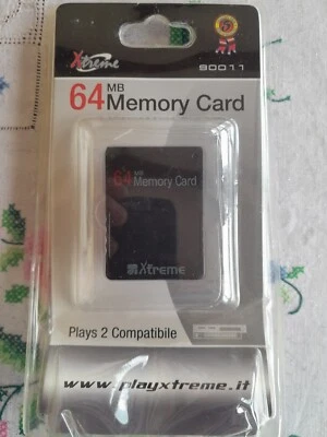 Memory card Play Station 2 64 MB Ps2 - Immagine 1 di 2