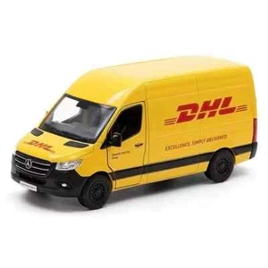 DHL Mercedes Benz Sprinter Van Diecast Spielzeug Modellauto Lieferwagen Kinsmart 1:48 - Bild 1 von 2