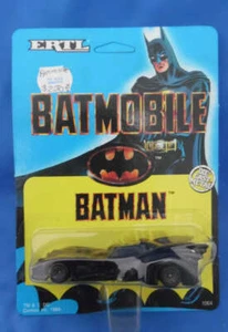 Batman Película Batimóvil ERTL Die Cast Car 1989 Escala 1/64 Nuevo Sin Perforar #1064 - Imagen 1 de 2