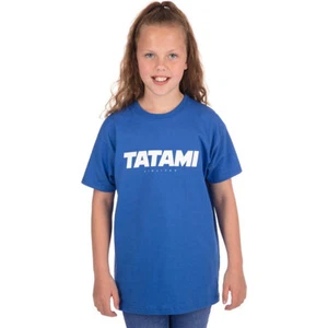 Tatami Fightwear Kid's Essential 2019 T-Shirt - Blue - Picture 1 of 3