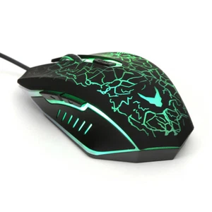 Varr Gaming USB Mouse, Adjustable DPI (800, 1200, 1600 or 2400dpi), USB, Opti... - Picture 1 of 1