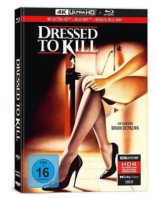 Dressed to Kill (1980)[4K Ultra HD Blu-ray & Blu-ray im Mediabook/Neu/OVP] Micha - Bild 1 von 4
