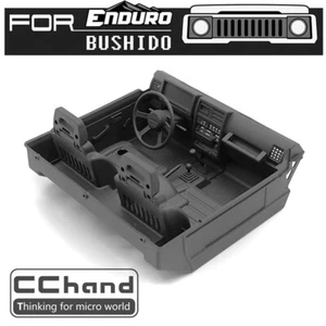 Cabina de transmisión interior simulada a mano CC para coche de radiocontrol AE Enduro BUSHIDO 1/10 - Imagen 1 de 12