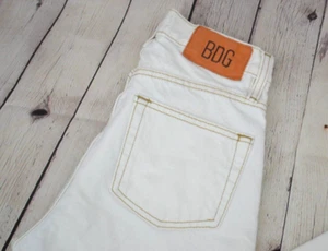 BDG Damen Cowboy Jeans - Bootcut Denim Größe 25 weiß - Bild 1 von 8