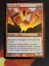 Inferno Titan Foil M12 Magic 2012 MTG Magic The Gathering