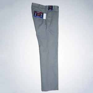 Pantalones Roundtree & Yorke TravelSmart S Pequeños 30"x30" Gris Sin Hierro Nuevos con Etiquetas - Imagen 1 de 10
