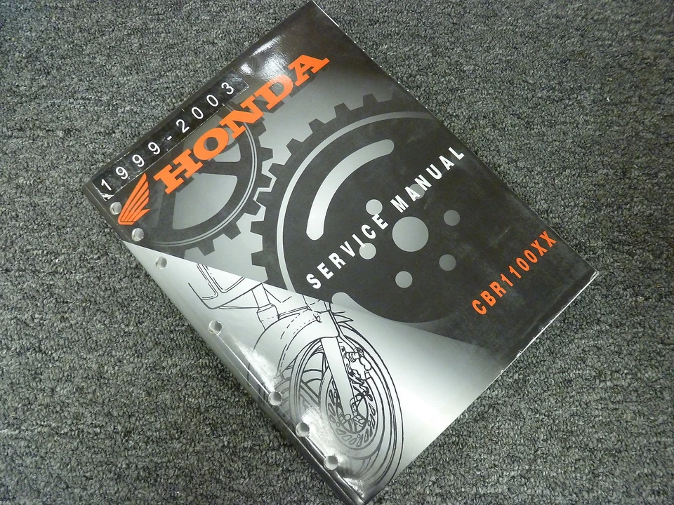 2002 2003 Honda CBR1100XX Super Blackbird Loja de Motocicletas Manual de Serviço de Reparo - Imagem 1 de 1