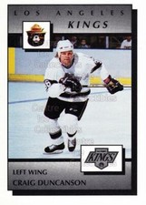 1989-90 Los Angeles Kings Smokey #19 Craig Duncanson