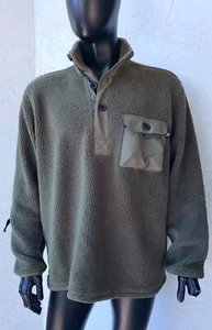 Vintage Rare 90’s Y2K ACG Nike Deep Pile Thermal Fleece Green Jacket Men’s XL - Picture 1 of 6