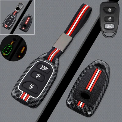 Zinc Alloy Silicone Car Key Case Cover For KIA Cerato Sorento Sportage Optima Foto 1 de 4