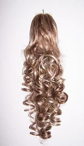 B- WARE - LUXUS HAARTEIL- Hellblond/ Hellbraun LOCKEN Haarspange Solida Bel Hair - Bild 1 von 2