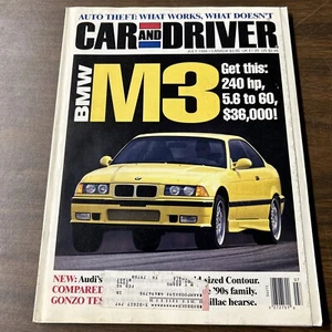 Car and Driver Magazine July 1994 BMW M3 - Picture 1 of 3