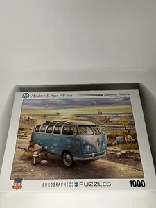 Eurographics The Love and Hope VW Bus Puzzle 1000 Jigsaw Volkswagen - Picture 1 of 1