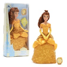 La Bella e la Bestia - Principessa BELLE Bambola Classica Disney Store con Clip