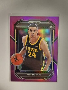 2023-24 Panini Prizm Draft Picks Kris Murray #49 Rookie RC Purple 35/75
