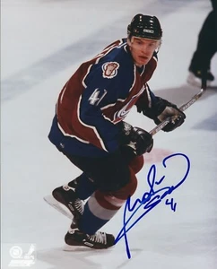 Autographed MARTIN SKOULA Colorado Avalanche 8x10 photo - COA  - Picture 1 of 1