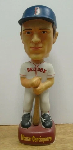 Nomar Garciaparra Boston Red Sox S.A.M.S. 9" Porcelain Bobble Head 091219DBT5 Cover