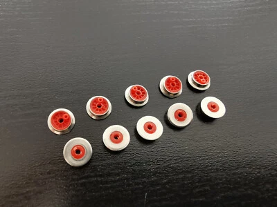 Märklin / Trix  020  Speichenrad rot   6mm   10 Stück   Spur H0 / N / Z - Bild 1 von 2