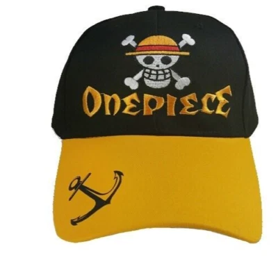 One Piece Hat Mens Boys Headwear Cap Gaming Anime Cartoon Gaming Monkey D AUS - image 1 of 3