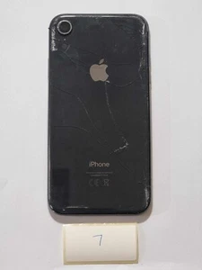 iPhone XR GEHÄUSE RAHMEN RISSIG ZURÜCK - LADEANSCHLUSS & LAUTSPRECHER - KEINE RÜCKGABE - Bild 1 von 17