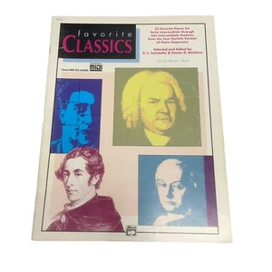 Favorite Classics 22 Pieces Early intermediate E. L. Lancaster Kenon Renfrow - Picture 1 of 5