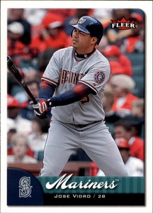 2007 Fleer Washington Nationals Baseball Card #8 Jose Vidro