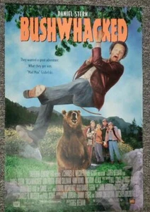 Póster promocional de video Bushwhacked 1995 Daniel Stern Jon Polito Brad Sullivan en muy buen estado - Imagen 1 de 1