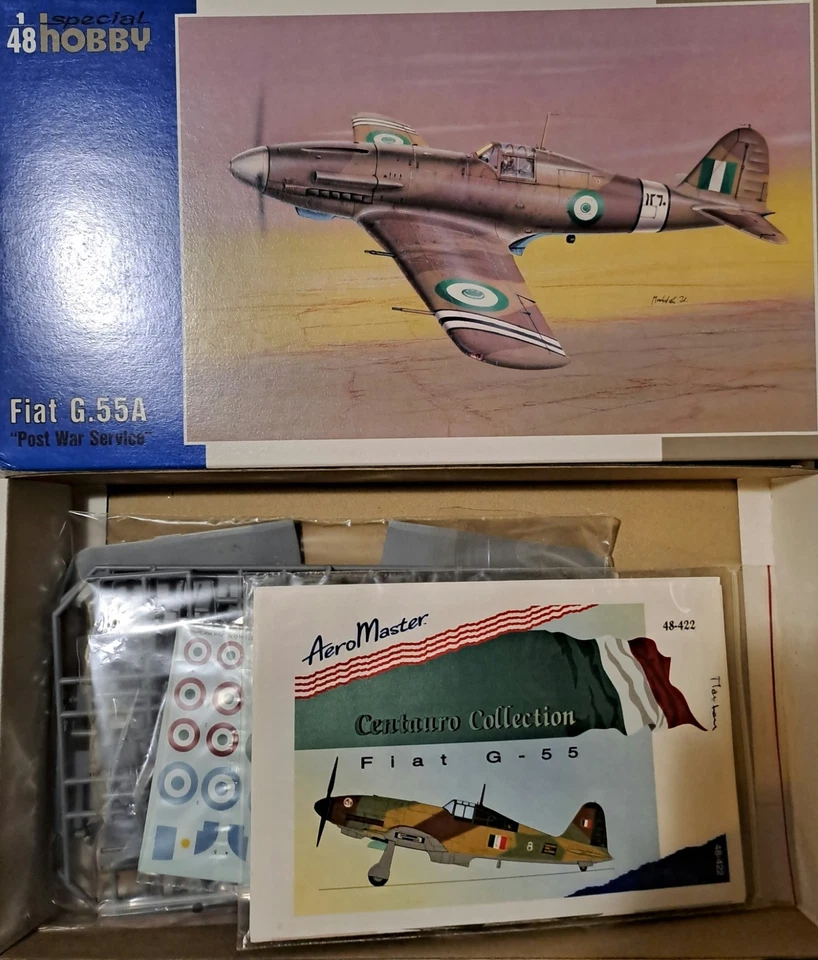 Kit modellismo Fiat G.55A "Post War Service" Special Hobby (+ foglio decal) 1:48 - Immagine 1 di 1