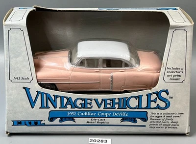 ВИНТАЖНЫЕ АВТОМОБИЛИ 1952 CADILLAC COUPE DEVILLE 1:43 литые Ertl 1988 - Изображение 1 из 3