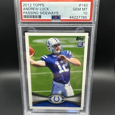 Topps Andrew Luck Rookie RC #140 2012 Indianapolis Colts Foto 1 de 2