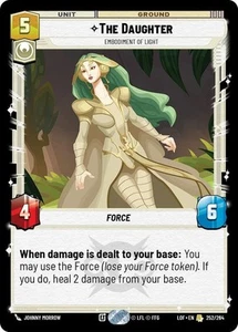 Star Wars Unlimited - The Daughter - Embodiment of Light (Foil) - LOF - Bild 1 von 1