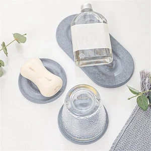 Elegant 3Pcs Diatomite Stone Trays for Moisture Control and Home Organization - Picture 1 of 19