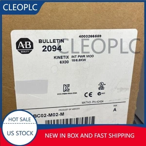 NUEVO SELLADO 2094-BC02-M02-M Kinetix 6200/6500 Módulo Eje Integrado EE. UU. Impuestos Gratuitos - Imagen 1 de 6