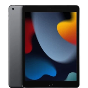 Apple iPad 9. Generation (MJ 2021 64 GB WiFi MK2K3FD/A) Space Grey - Bild 1 von 1