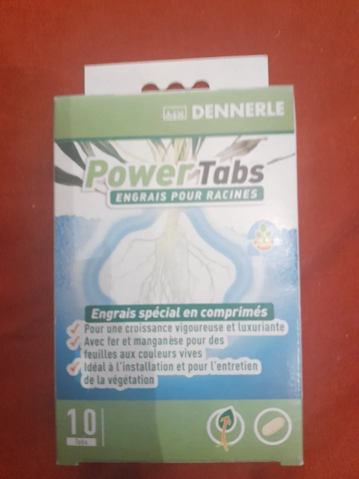 Engrais aquarium à mettre dans le sol Dennerle powertabs 10 comprimés neuf - Photo 1/2