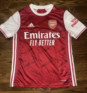 Adidas Arsenal FC Home Jersey 20/21 Rosso/Bianco - Calcio Giovanile Calcio 13/14 Anni - Foto 1 di 6