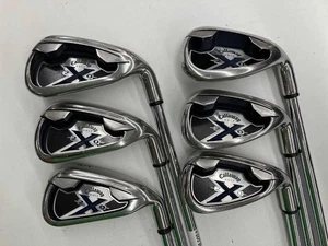 Callaway X-20 Iron Set 5-PW 6pcs Steel Shaft Stiff RH Japan Golf Club Good - Picture 1 of 8