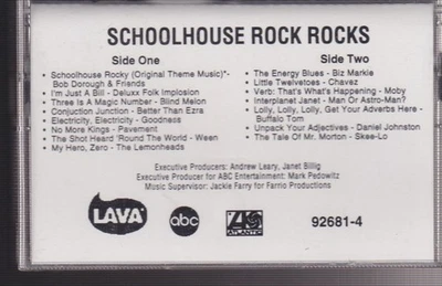 schoolhouse rock rocks cassette promo blind melon Daniel Johnston pavement ween - Image 1 of 2