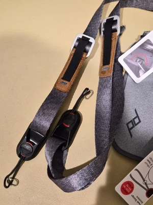 Correa para cámara Peak Designs con correa (gris ceniza) Foto 1 de 2