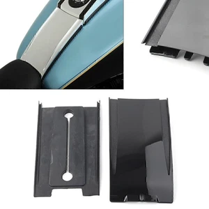 Black Lower Dash Tank Panel Extension For Harley Softail 2000-2017 16 FXST/FLST - Picture 1 of 9