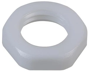 PRO POWER - Nylon borgmoer, M12, Wit, 10 Stuks - Afbeelding 1 van 1