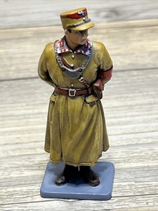 Cappotto marrone polizia THOMAS GUNN MINIATURIES BER0005A Berlino 1938 SA - Foto 1 di 6