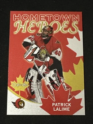 2002-03 O Pee Chee Hometown Heroes HHC11 Patrick Lalime Ottawa Senators - Image 1 of 2