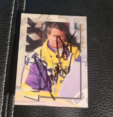 Travis Carter Single Autographed Card - Image 1 of 2