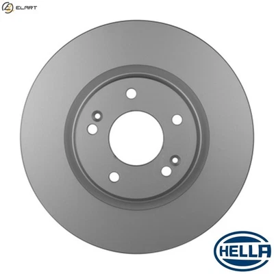 2x BRAKE DISC 8DD 355 134-391 FOR HYUNDAI G4KM 2.5L G4FM 1.6L 4cyl SONATA VIII - Image 1 of 4