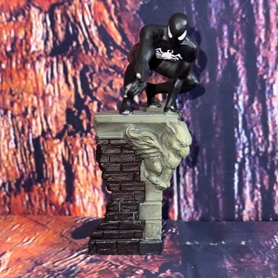 Eaglemoss 2007 Marvel Spider-Man Disfraz Negro Die-Cast Estatua Coleccionable Foto 1 de 4